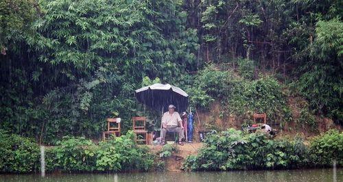 雨天钓鱼的技巧和方法（雨中垂钓）  第2张